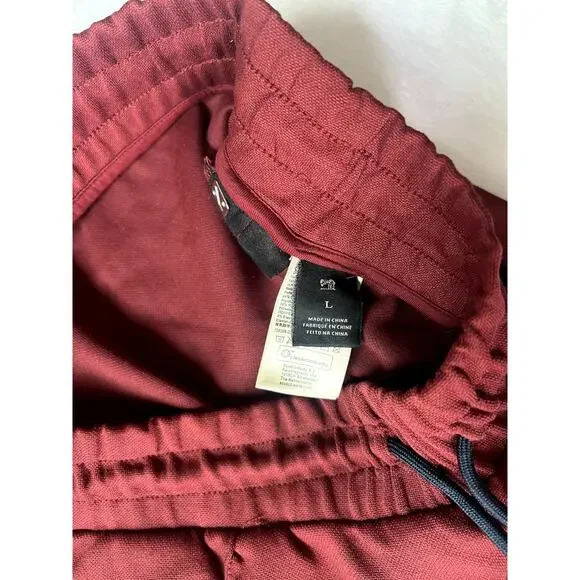 Mens Scotch and Soda 22 Tapered Zip Pocket Sweatpants Athleisure Drawstring Sz L - Picture 3 of 8